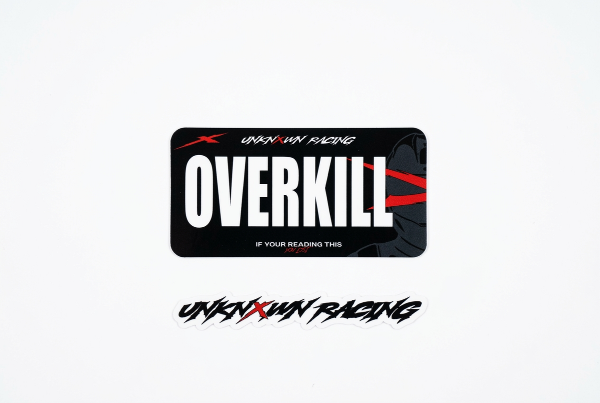 “OVERKILL” Plate